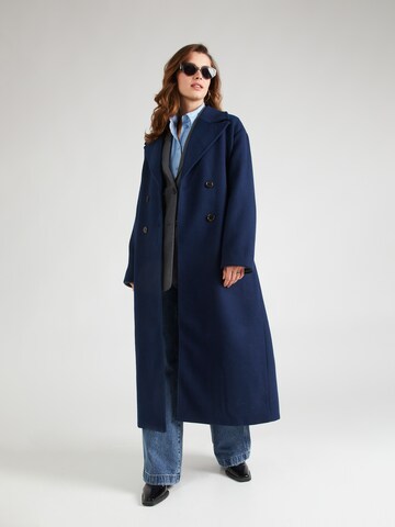 Y.A.S Between-Seasons Coat 'Blaise' in Blue