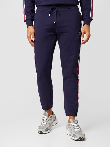 Effilé Pantalon 'Nasti' Sergio Tacchini en bleu : devant