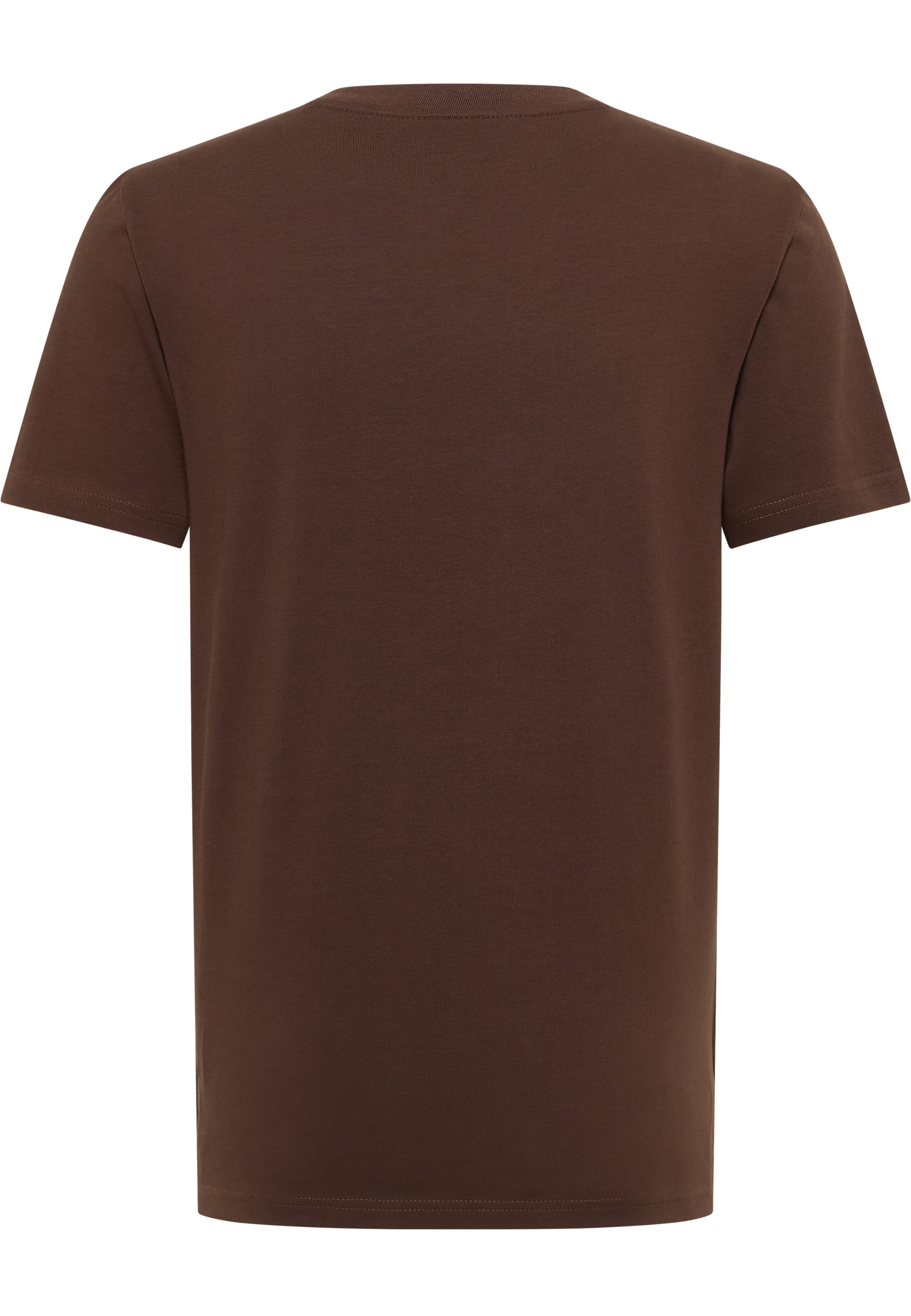 MUSTANG T-Shirt 'Austin' in Braun