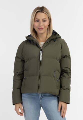 Schmuddelwedda Weatherproof jacket in Brown: front