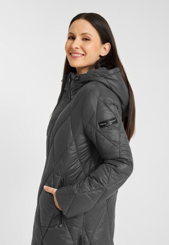 Frieda & Freddies NY Between-Seasons Coat 'Idis' in Grey