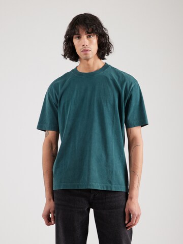 HOLLISTER Tričko 'Boxy Fit Crew' - Modrá: predná strana