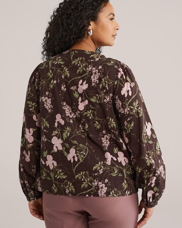 WE Fashion - Blusa en marrón