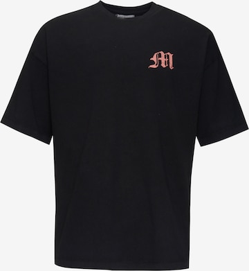 Multiply Apparel - Camisa em preto: frente