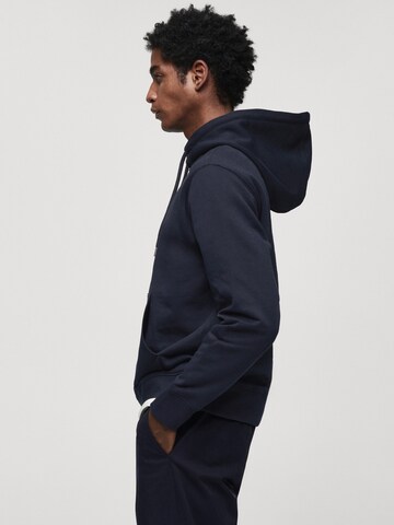 MANGO MAN Sweatshirt 'Bone' in Blau