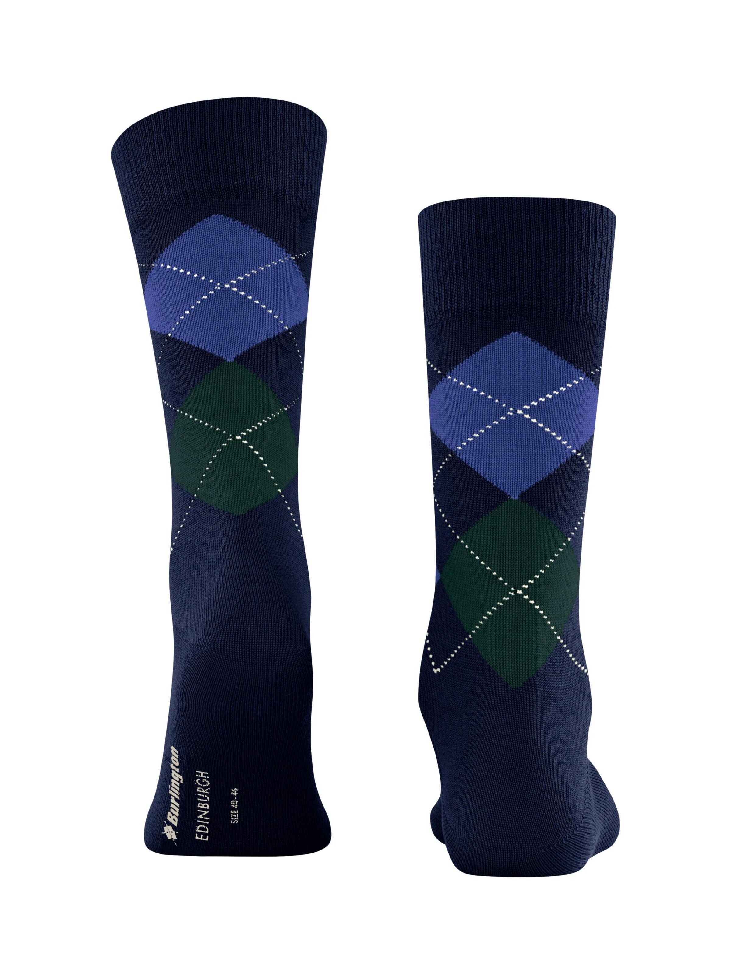 BURLINGTON Socken 'Edinburgh'‌‌‌ in Blau