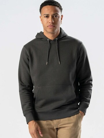TEESHOPPEN Sweater ' Sweatshirt Hoodie ' in Grey: front
