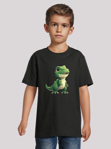 F4NT4STIC Shirt in Zwart: voorkant