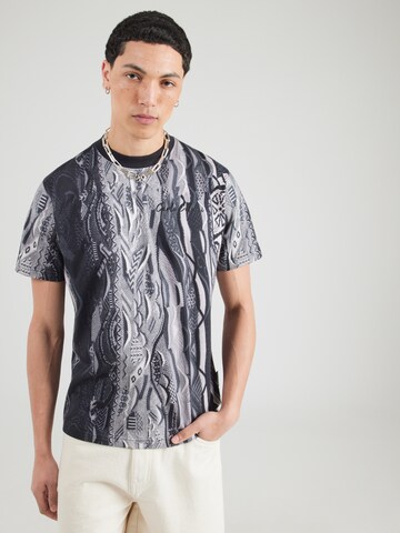 Tricou de la Carlo Colucci pe negru: față