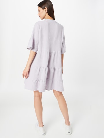 Zwillingsherz Shirt Dress in Purple