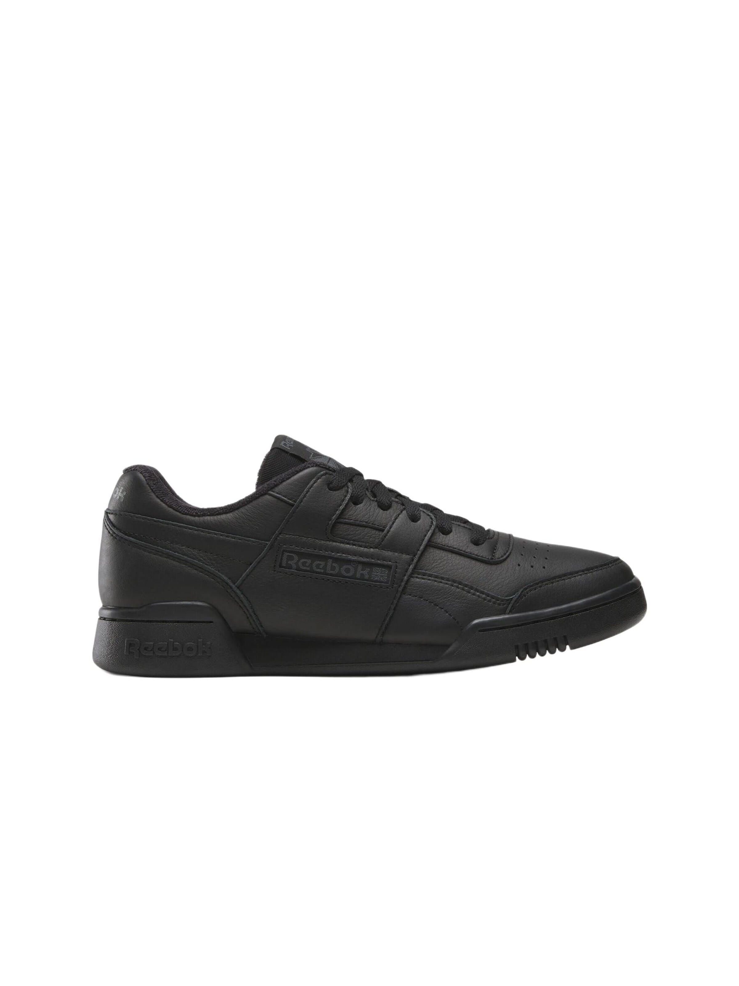 Reebok Спортивная обувь 'REEBOK Workout Plus Black Shoes' в Черный: спереди