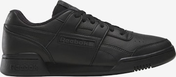 Reebok Спортивная обувь 'REEBOK Workout Plus Black Shoes' в Черный: спереди