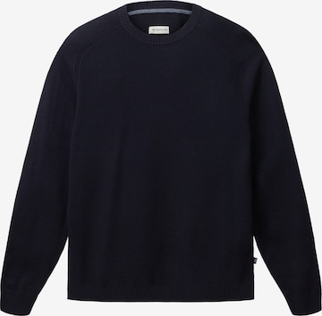 TOM TAILOR Sweater in Blue: front