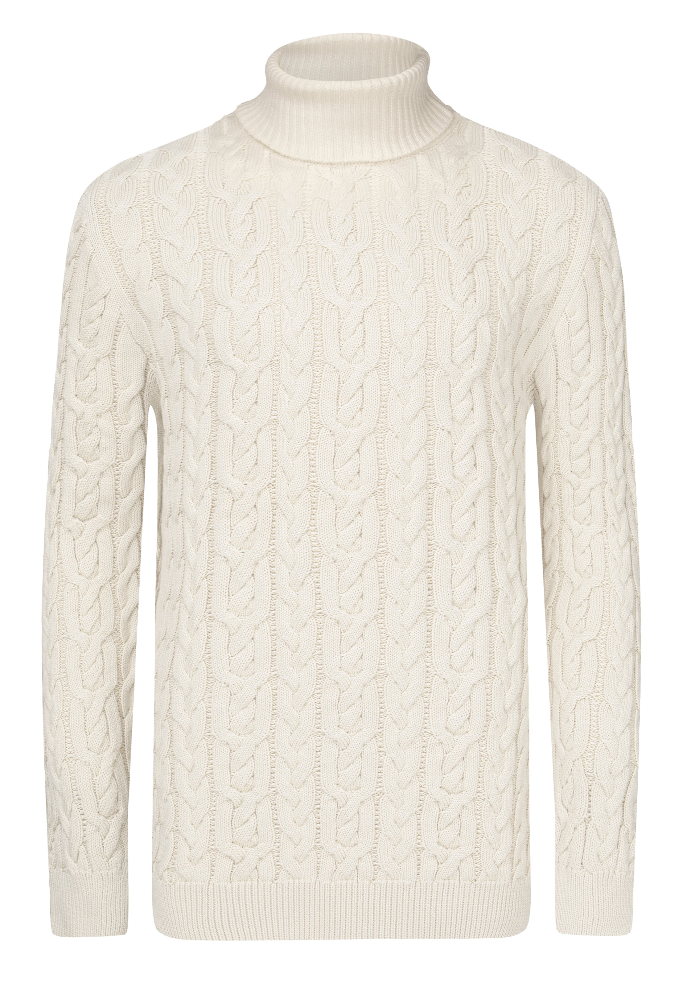 Pull-over Jimmy Sanders en beige : devant