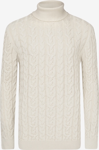Pull-over Jimmy Sanders en beige : devant