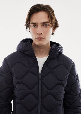 MANGO MAN Between-Season Jacket 'Hyper' in Blue