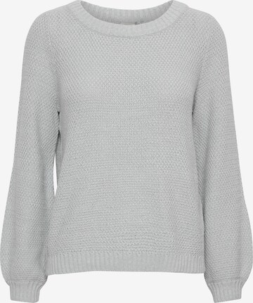 Pullover 'Noelle' di ICHI in grigio: frontale