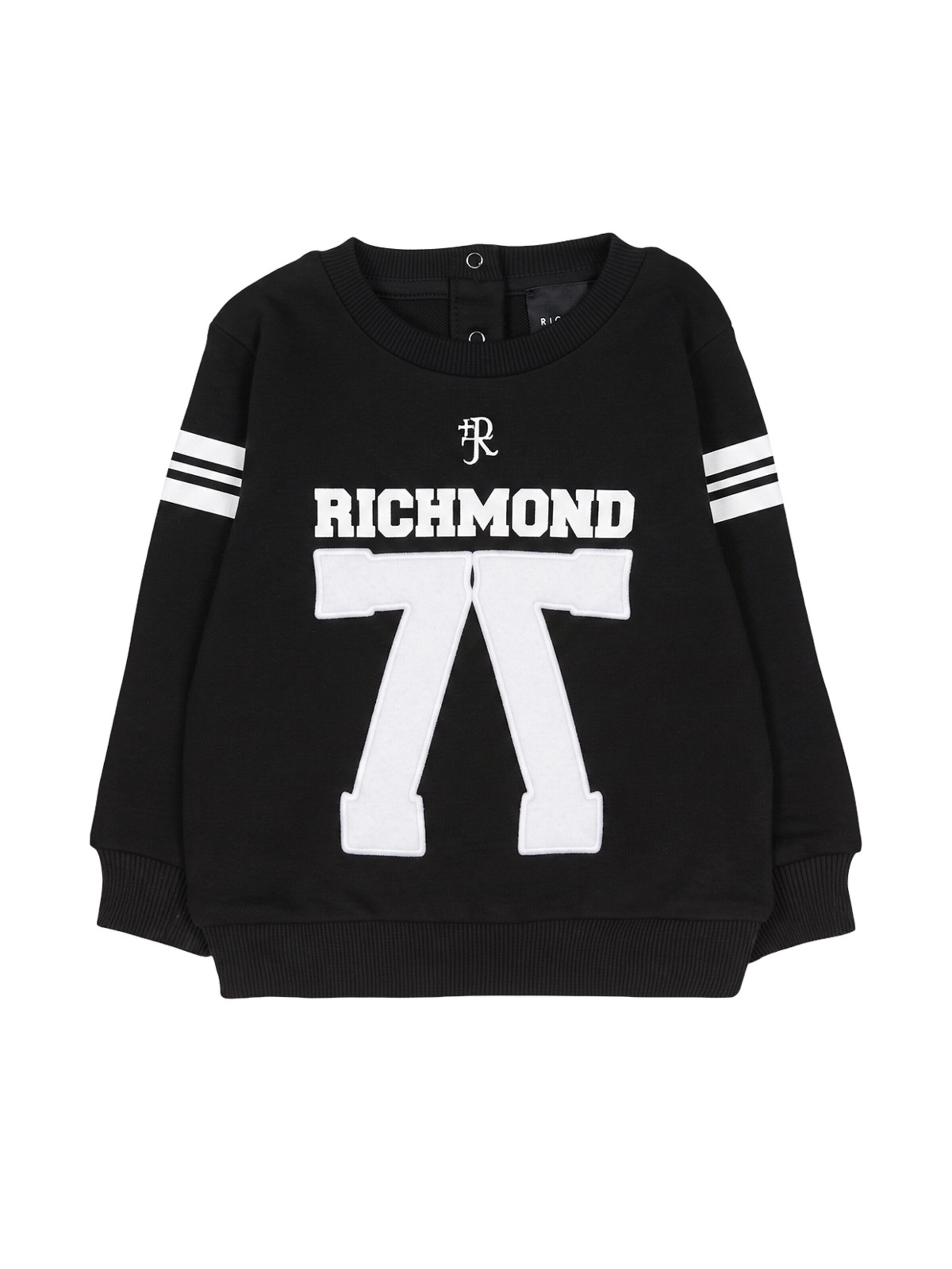 Felpa di John Richmond in nero: frontale