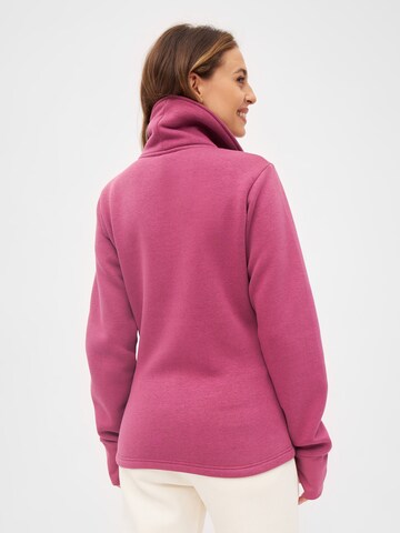 BENCH Athletic Zip-Up Hoodie 'Haylo' in Pink