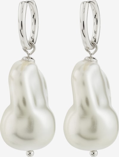 Auskarai 'Radley' iš Pilgrim, spalva – sidabrinė / perlų balta, Prekių apžvalga