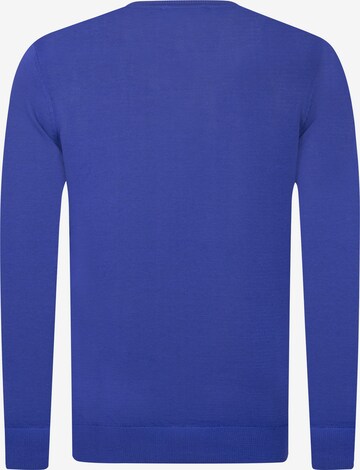 DENIM CULTURE Pullover 'MANNO' in Blau