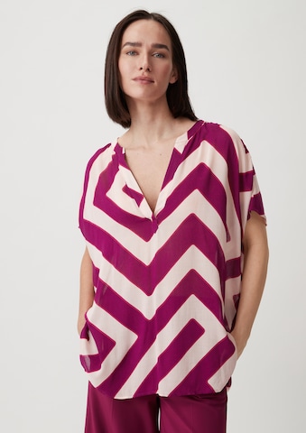 COMMA Blouse in Roze: voorkant