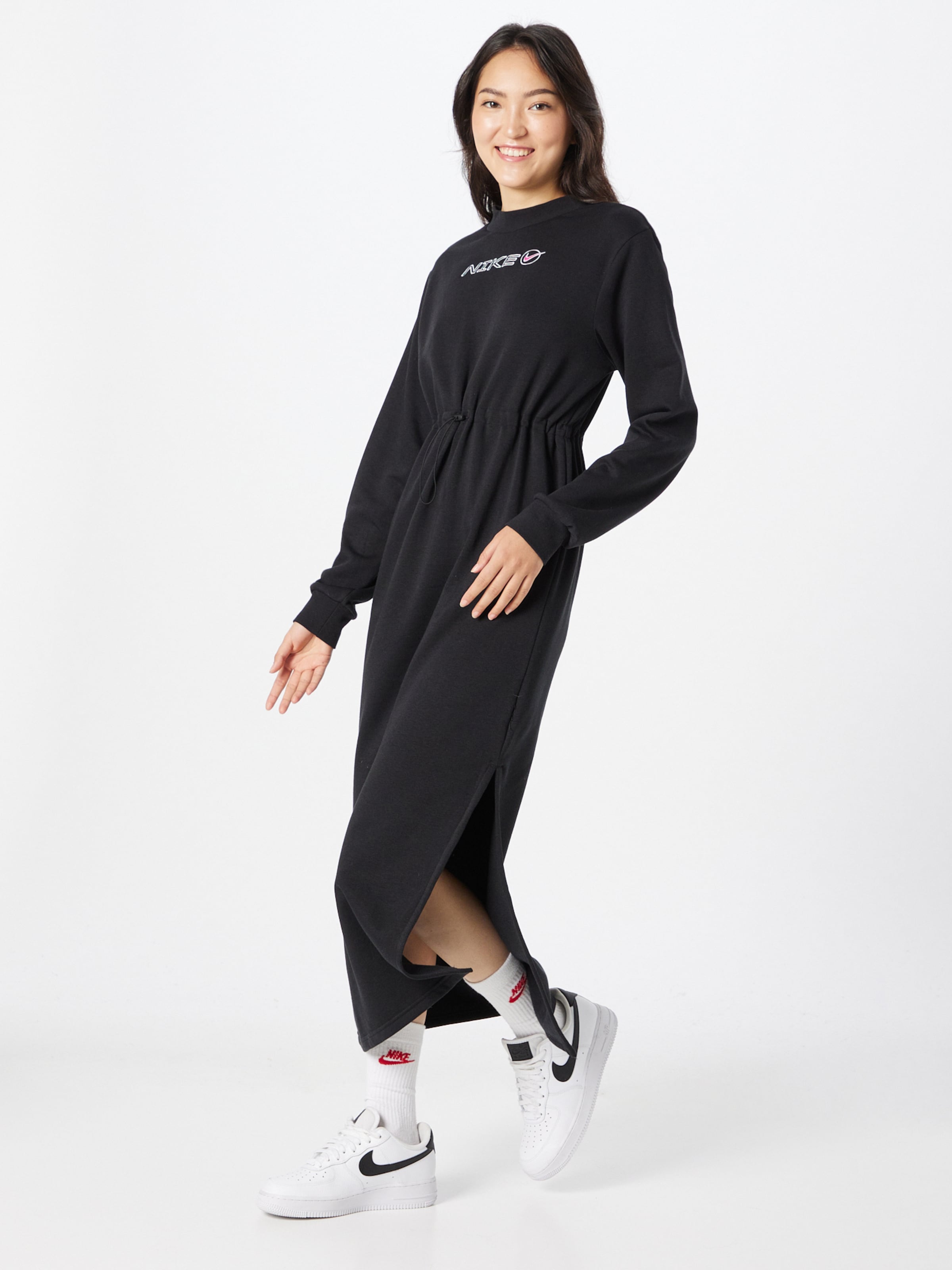 Frauen Kleider Nike Sportswear Kleid in Schwarz - WR53252 Frauen Kleider Nike Sportswear Kleid in Schwarz - WR53252