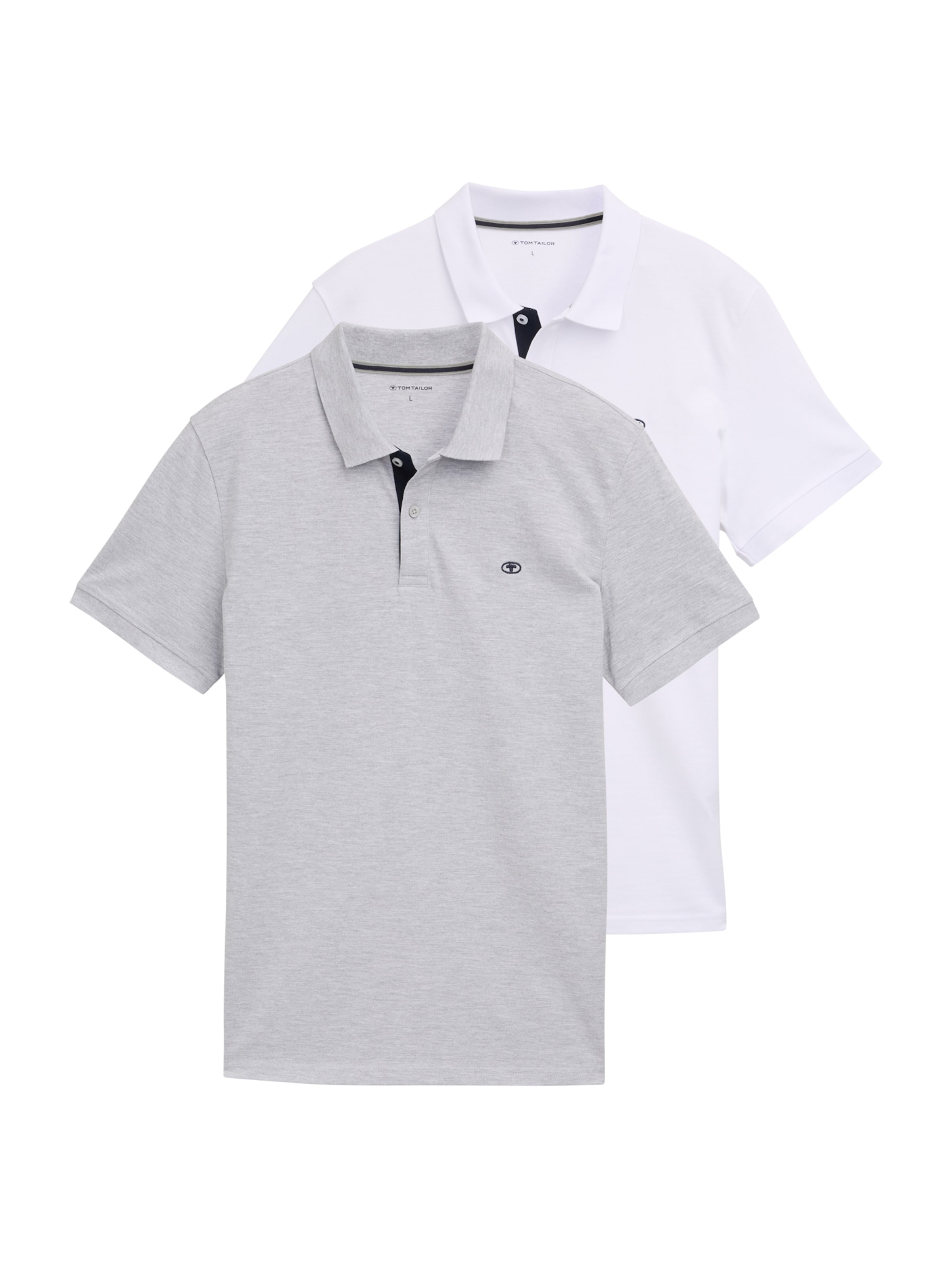 TOM TAILOR Särk, värv hall: eest vaates