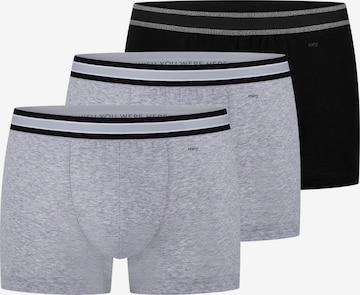 Mey Boxershorts 'RE:THINK' in Grau: Vorderseite