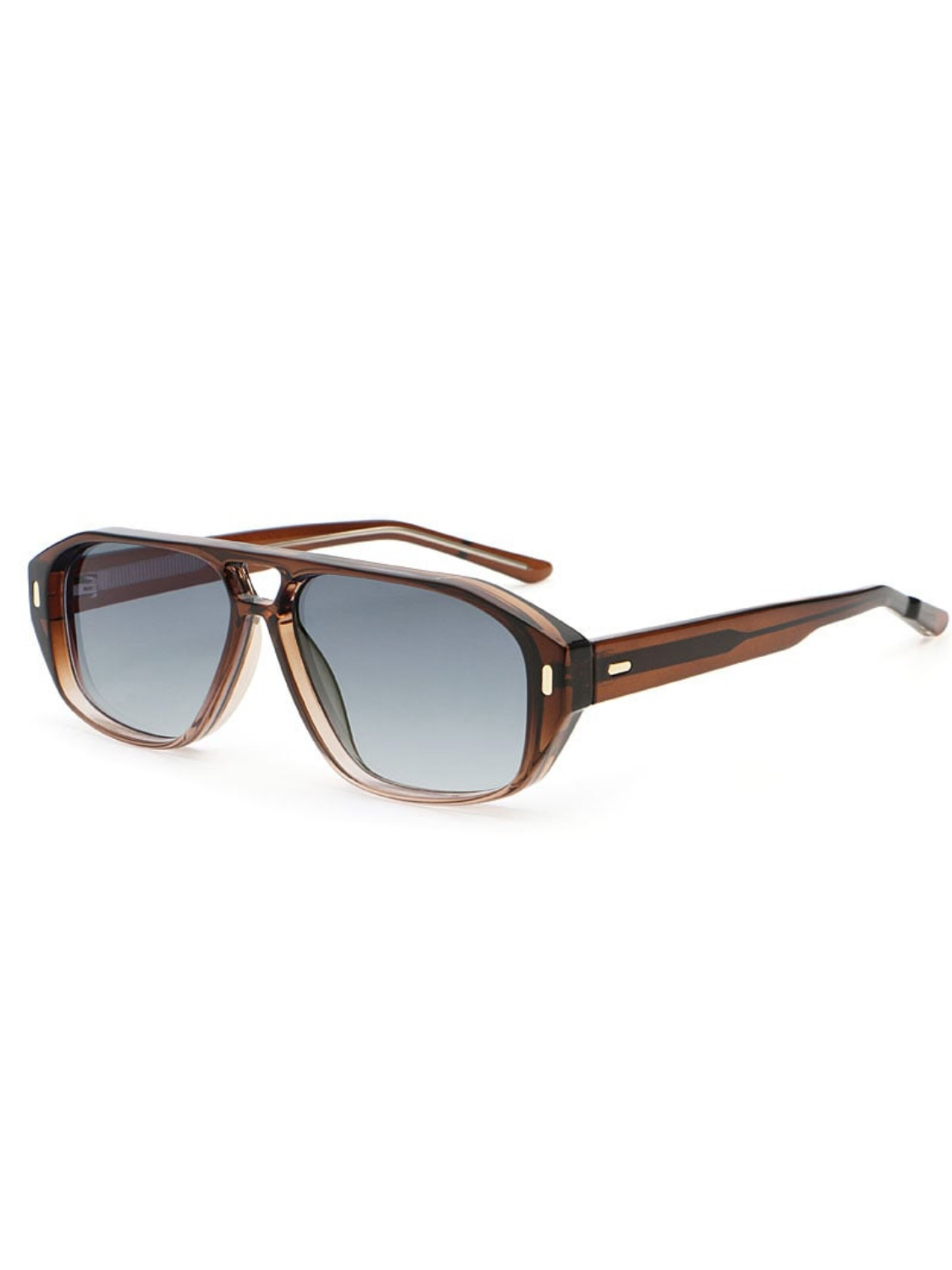 VEYREY Sunglasses in Brown: front