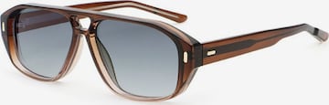 VEYREY Sunglasses in Brown: front