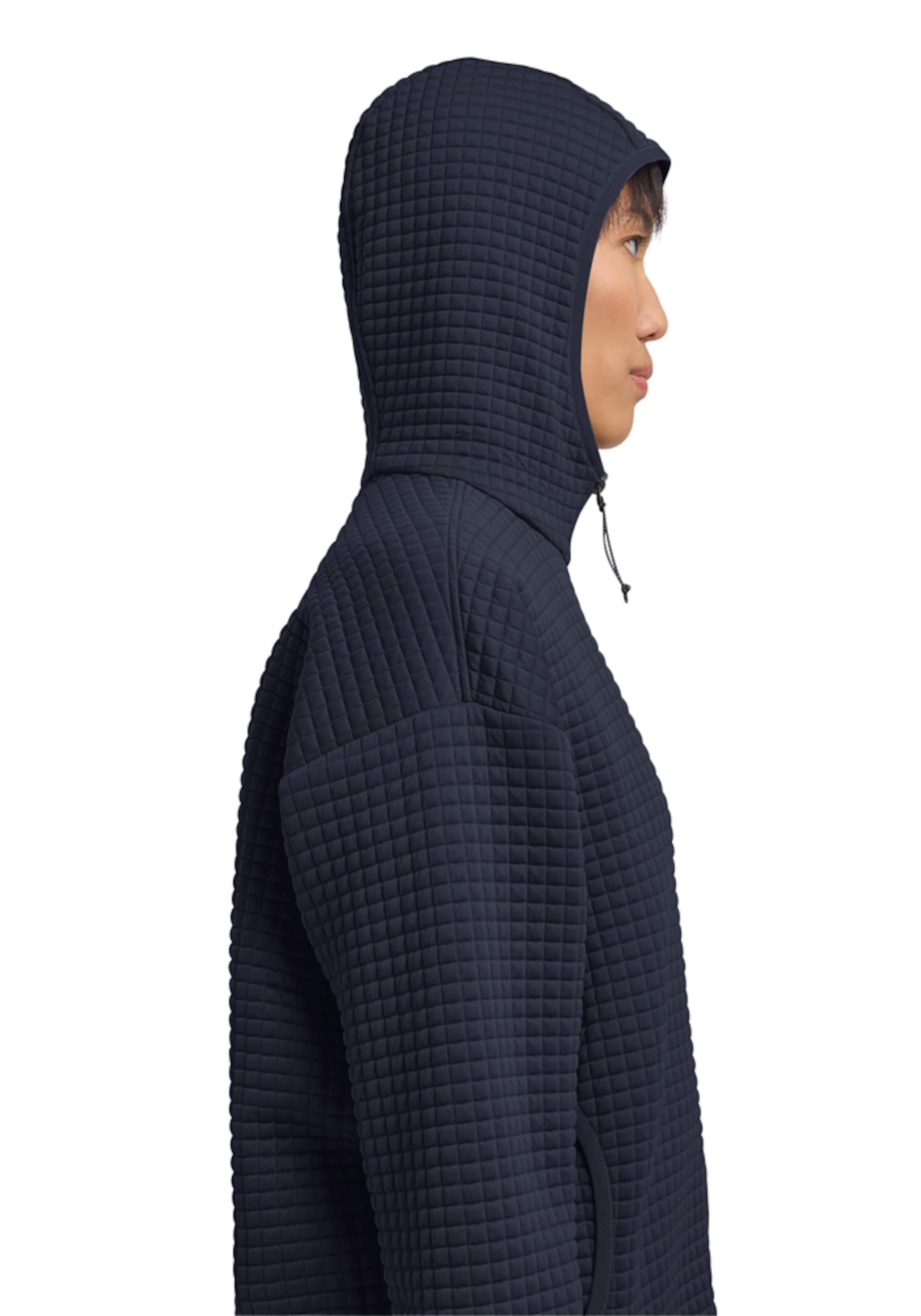 JACK WOLFSKIN Fleece Jacket in Blue