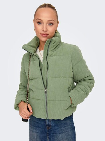 Veste mi-saison ONLY en vert : devant