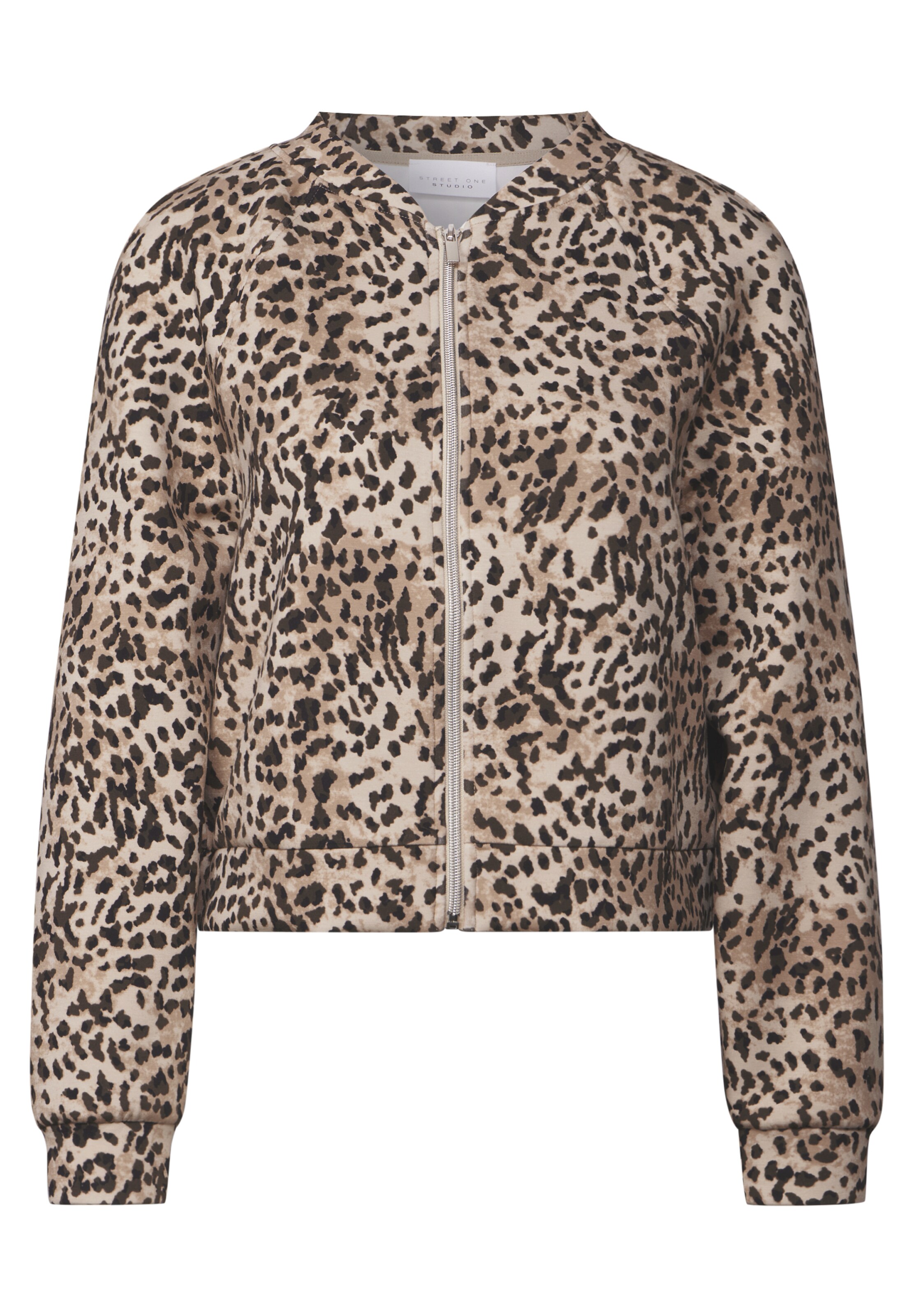 Street One Studio Between-Season Jacket in Brown: front