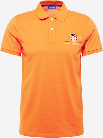 T-Shirt GANT en orange : devant