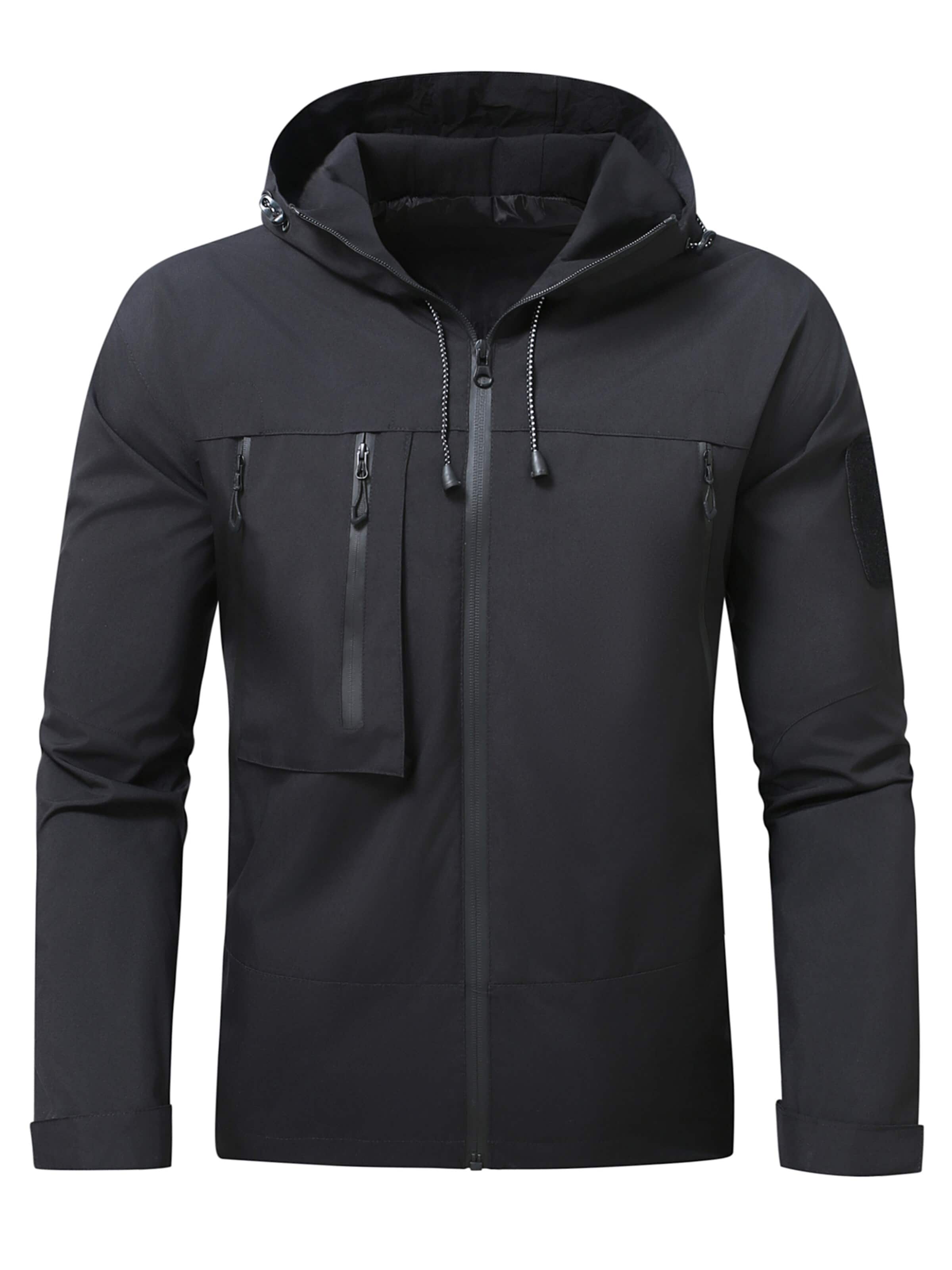 YOUTHUP Outdoorjacke‌‌‌‌‌‌‌‌ in Schwarz: Vorderseite