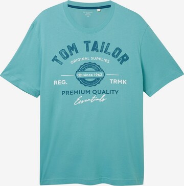 TOM TAILOR Men + T-Shirt in Blau: predná strana