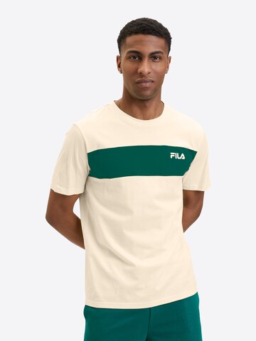 T-Shirt 'LANKARAN' FILA en vert : devant