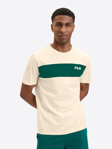 Tricou 'LANKARAN' de la FILA pe verde: față