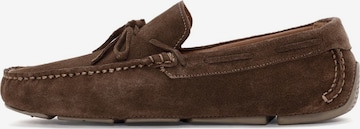 Mocassin Derimod en marron : devant