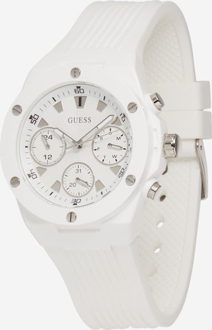Montre à affichage analogique 'ATHENA' GUESS en blanc : devant