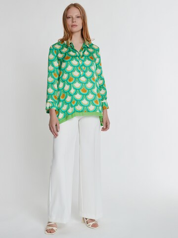 Ana Alcazar Blouse 'Kebby' in Green