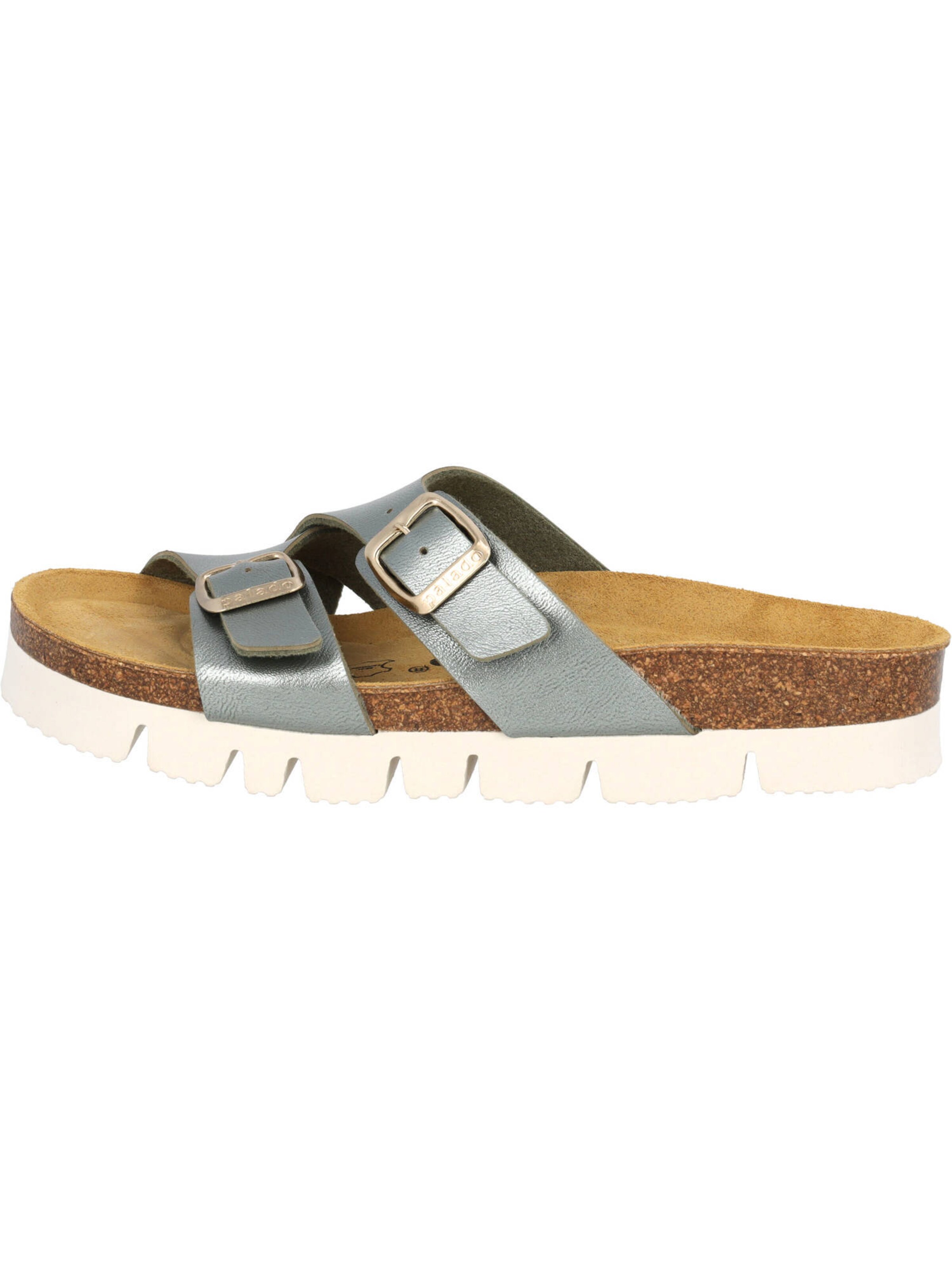 Mule 'Arrila' Palado en vert : devant