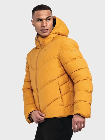 Schöffel Outdoorjas ' Urban Ins Jacket Style Lodos MNS ' in Geel