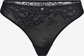 JOOP! - Tanga ' Alluring Thong ' en negro: frente