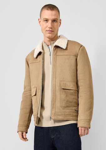 QS Jacke in Braun: Vorderseite