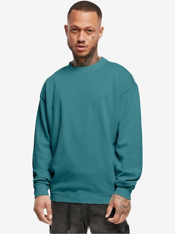 Urban Classics Sweatshirt in Blue: front