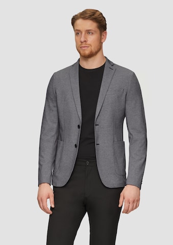 Coupe slim Veste de costume ' S.OJOGG ' s.Oliver en bleu : devant