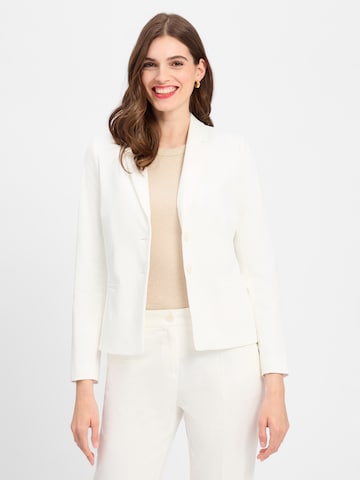 Blazer Marie Lund en blanc : devant