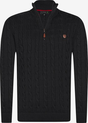 Sir Raymond Tailor Sweater 'Vedo' in Black: front